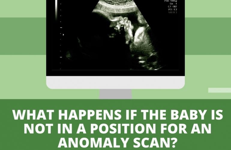 What happens if the baby is not in a position for an Anomaly scan