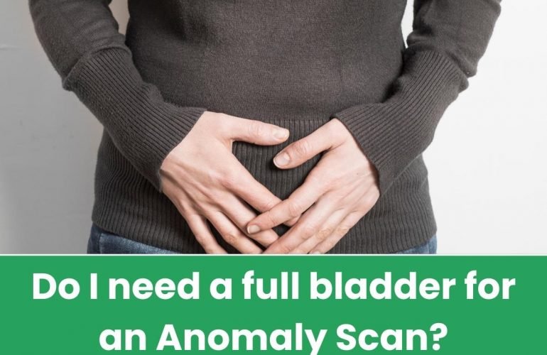 full bladder anomaly scan