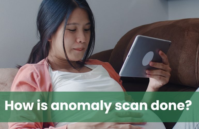 How is anomaly scan done