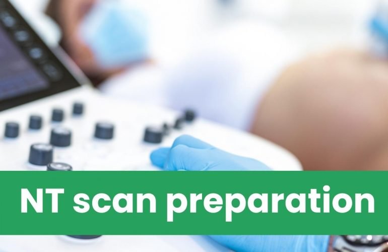 NT scan preparation