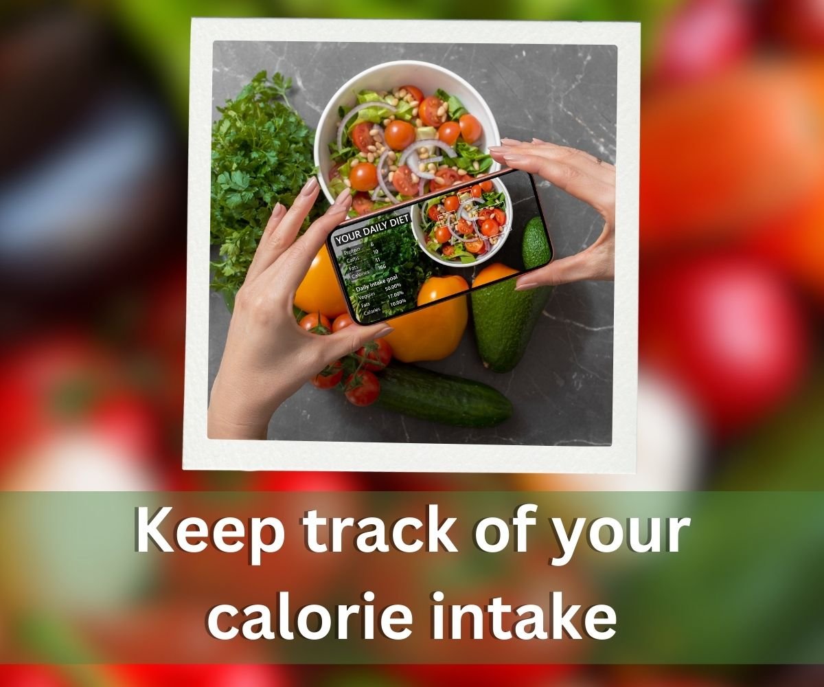 keep track of your calorie intake