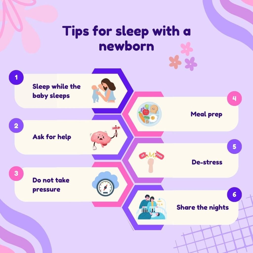 tips to sleep with a newborn