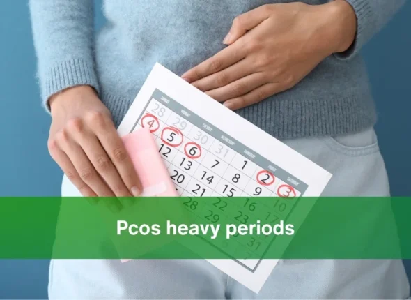 pcos heavy periods