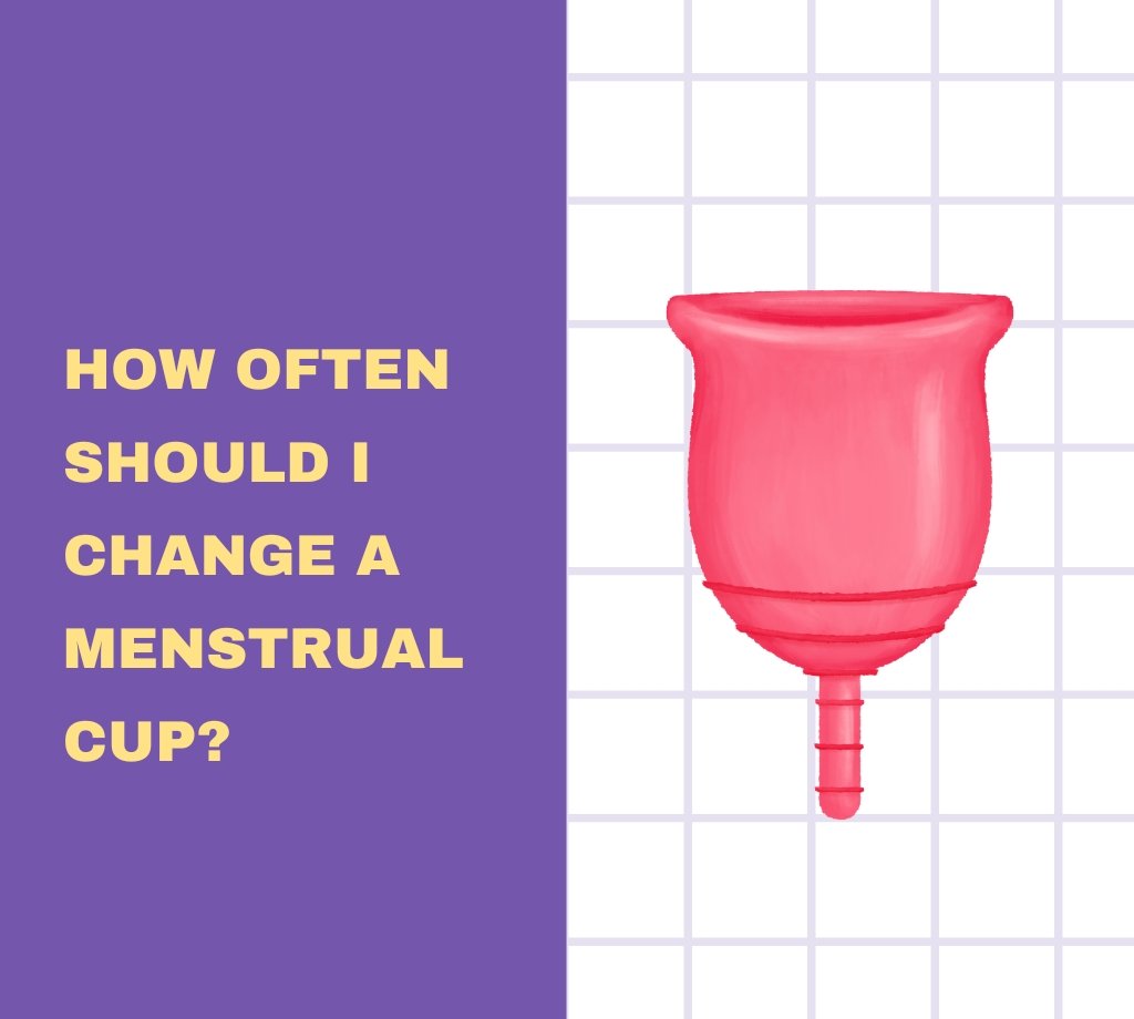 how often should i change a menstrual cup