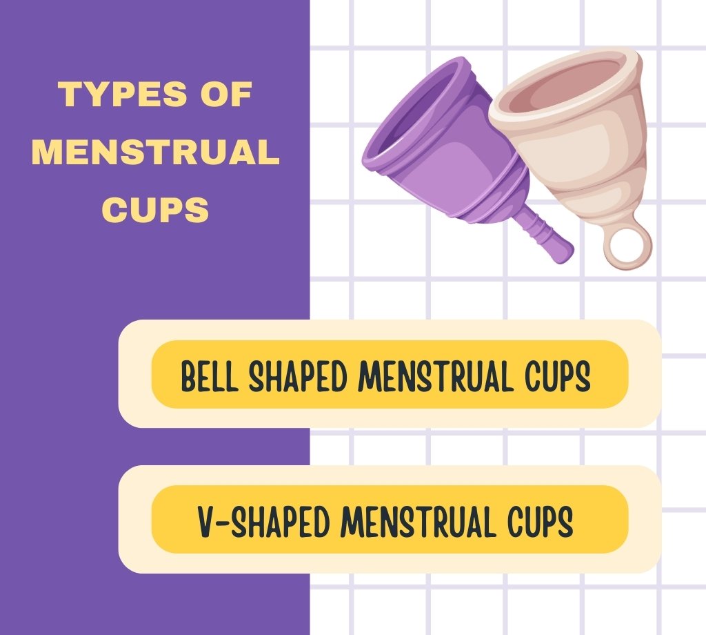 types of menstrual cups