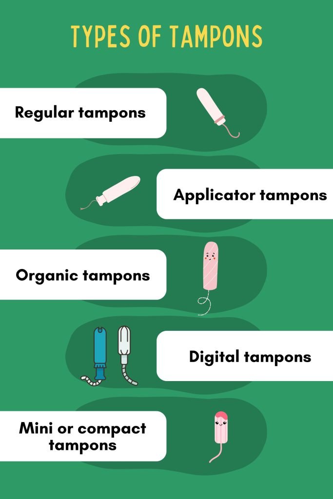 types of tampons