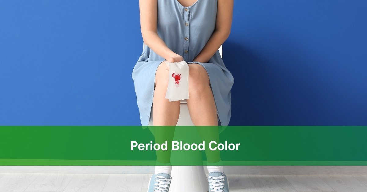 period blood color