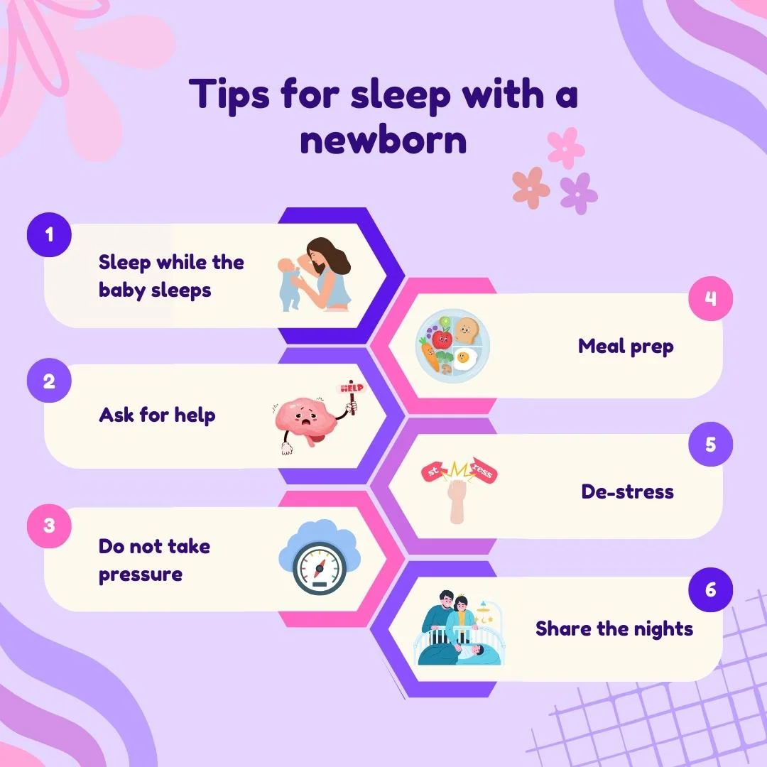 Tips to sleep with the a newborn